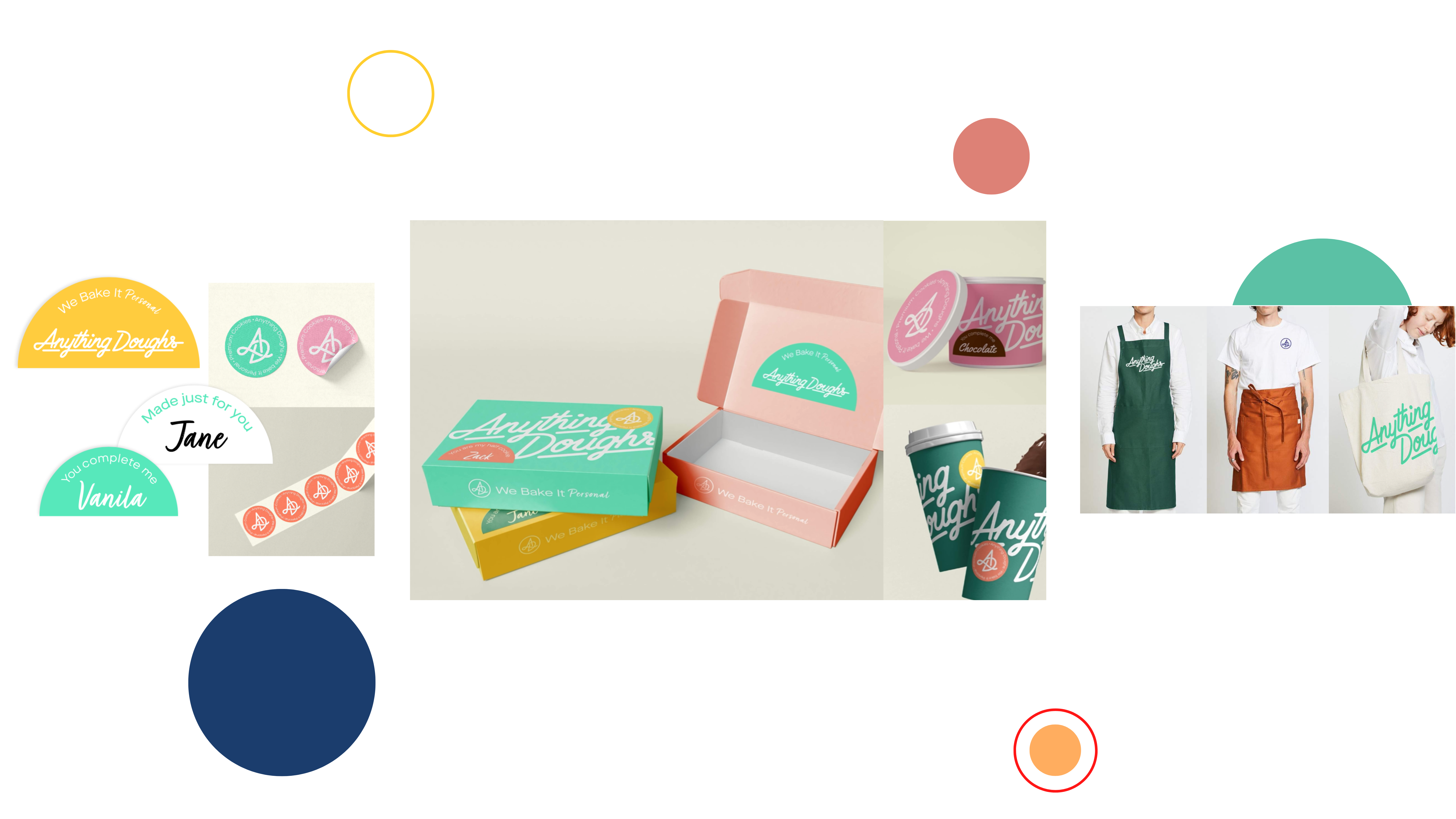 Anything Doughz branding